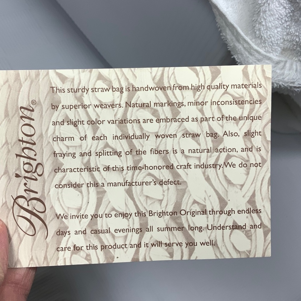 NWOT - Brighton Straw Bag and matching Wallet - Floral - Picture 15 of 16